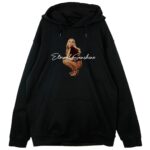 czarna bluza z kapturem ariana grande eternal sunshine cd przód