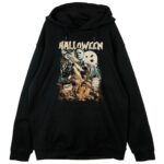 czarna bluza z kapturem michael myers