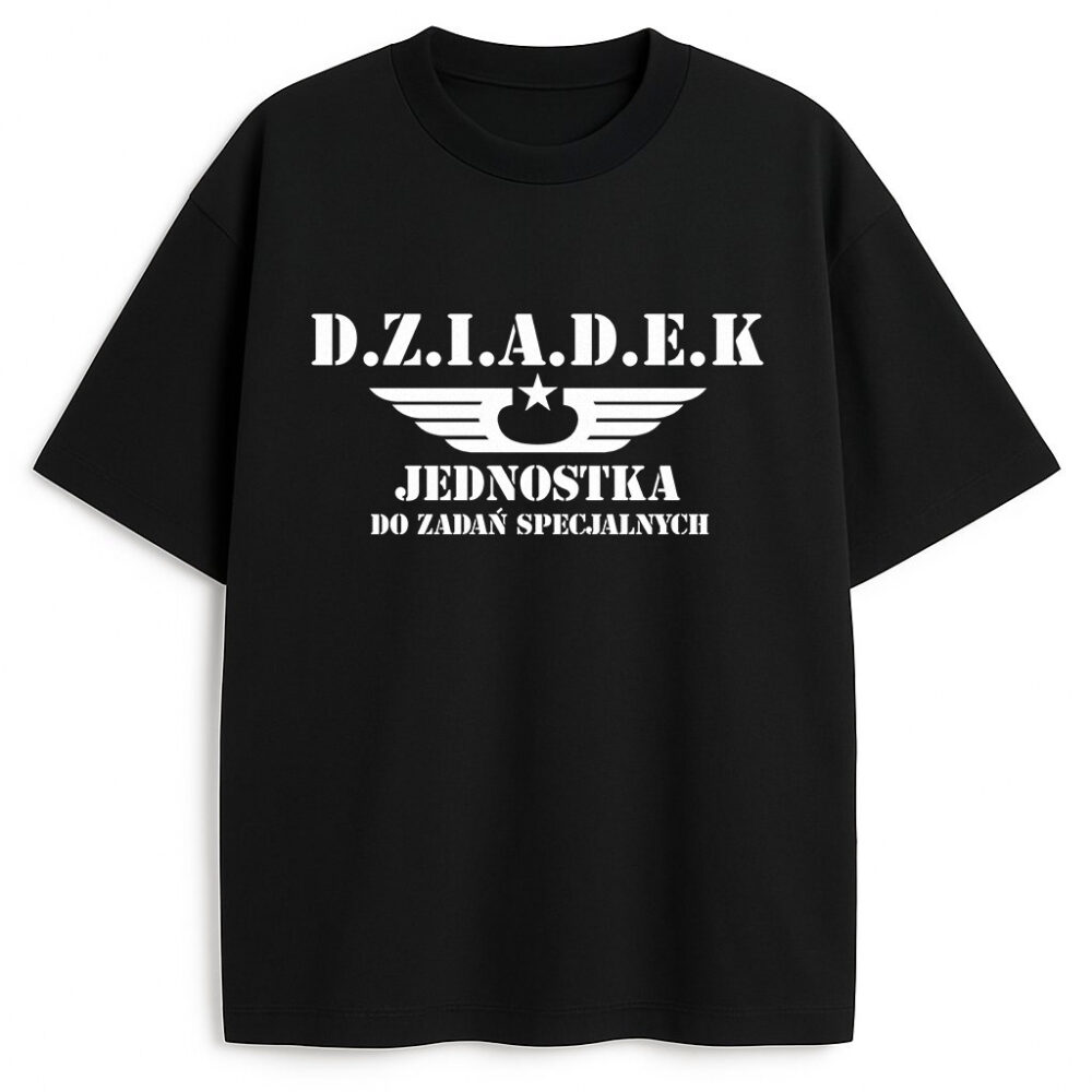 T-shirt Dziadek Jednostka Specjalna — zdjęcie 3