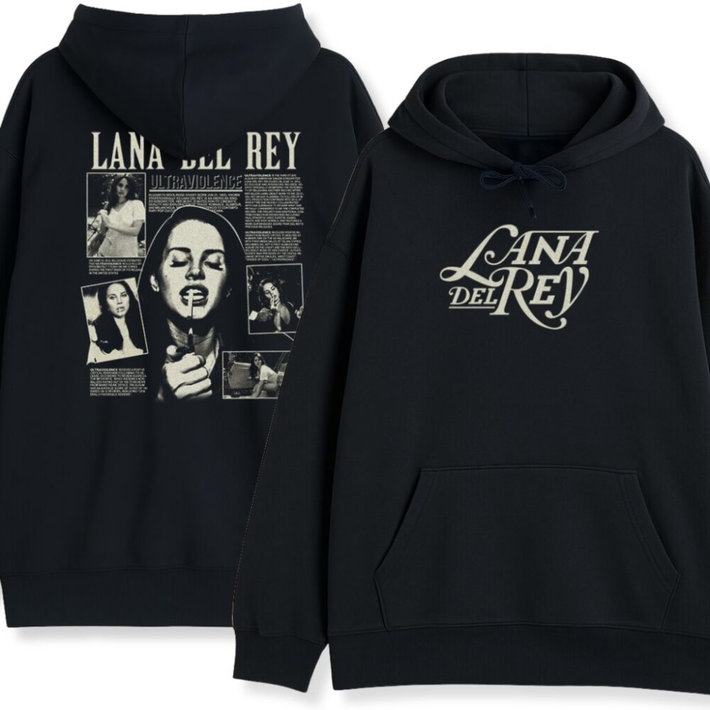 Bluza Lana Del Rey Ultraviolence z nadrukiem z przodu i tyłu