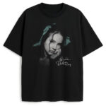 koszulka Lana Del Rey, t-shirt z Laną Del Rey, koszulka z portretem wokalistki, koszulka z artystką indie, t-shirt melancholijny, koszulka z gwiazdą muzyki, koszulka dla fanów Lany