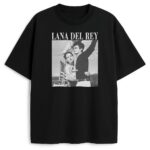 Czarna koszulka Lana Del Rey Norman Fucking Rockwell – fan merch