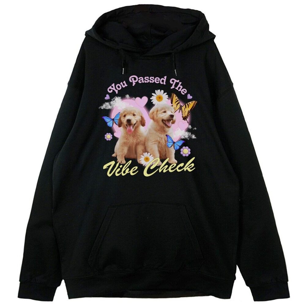 Bluza z kapturem Puppy Vibe Check — zdjęcie 3