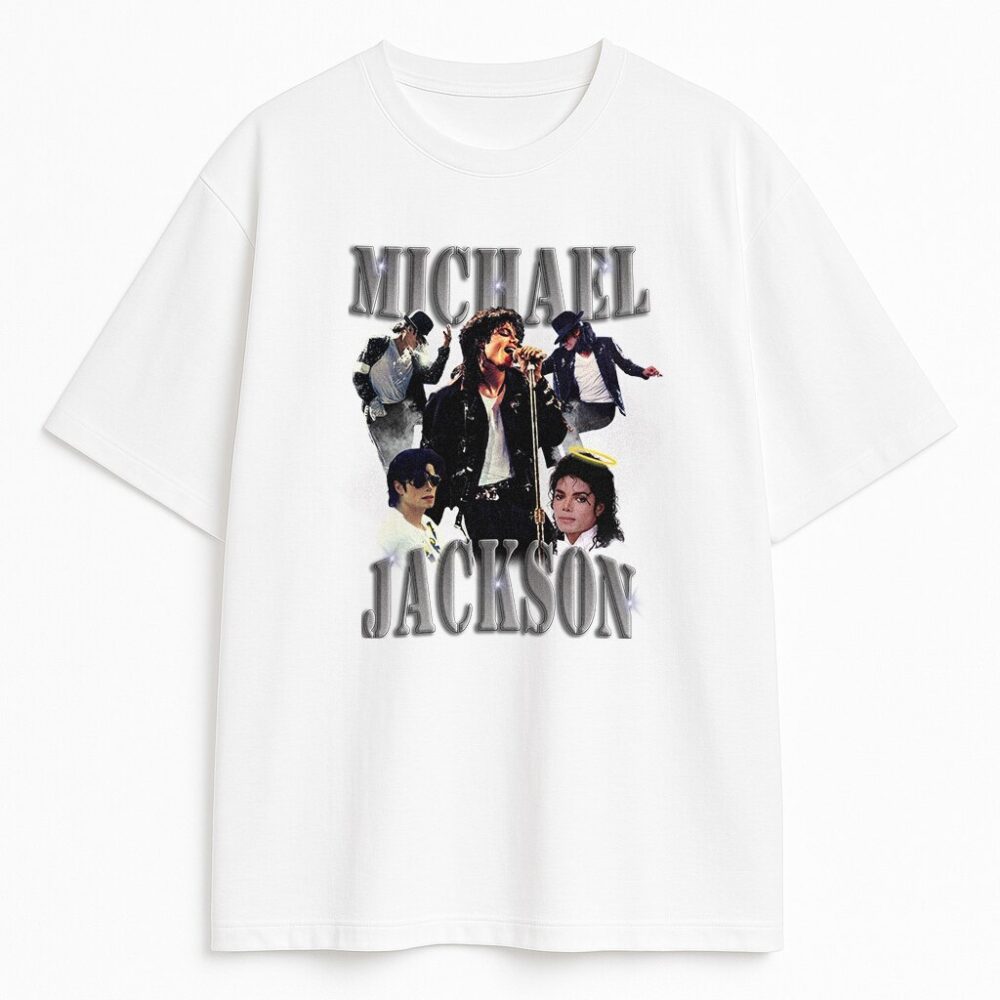 T-shirt Michael Jackson Black or White — zdjęcie 3