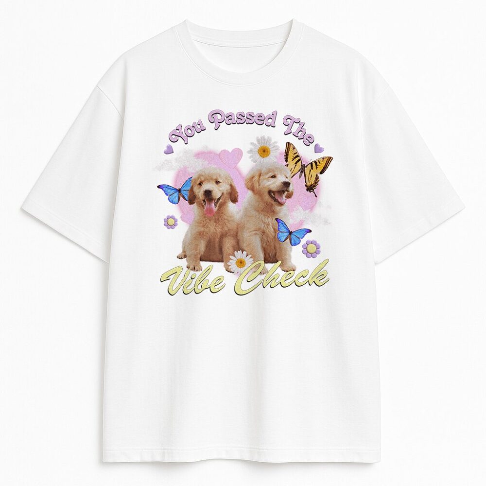 T-shirt Puppy Vibe Check — zdjęcie 3