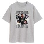 t-shirt Michael Jackson Black or White