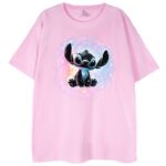 różowa koszulka stich colors