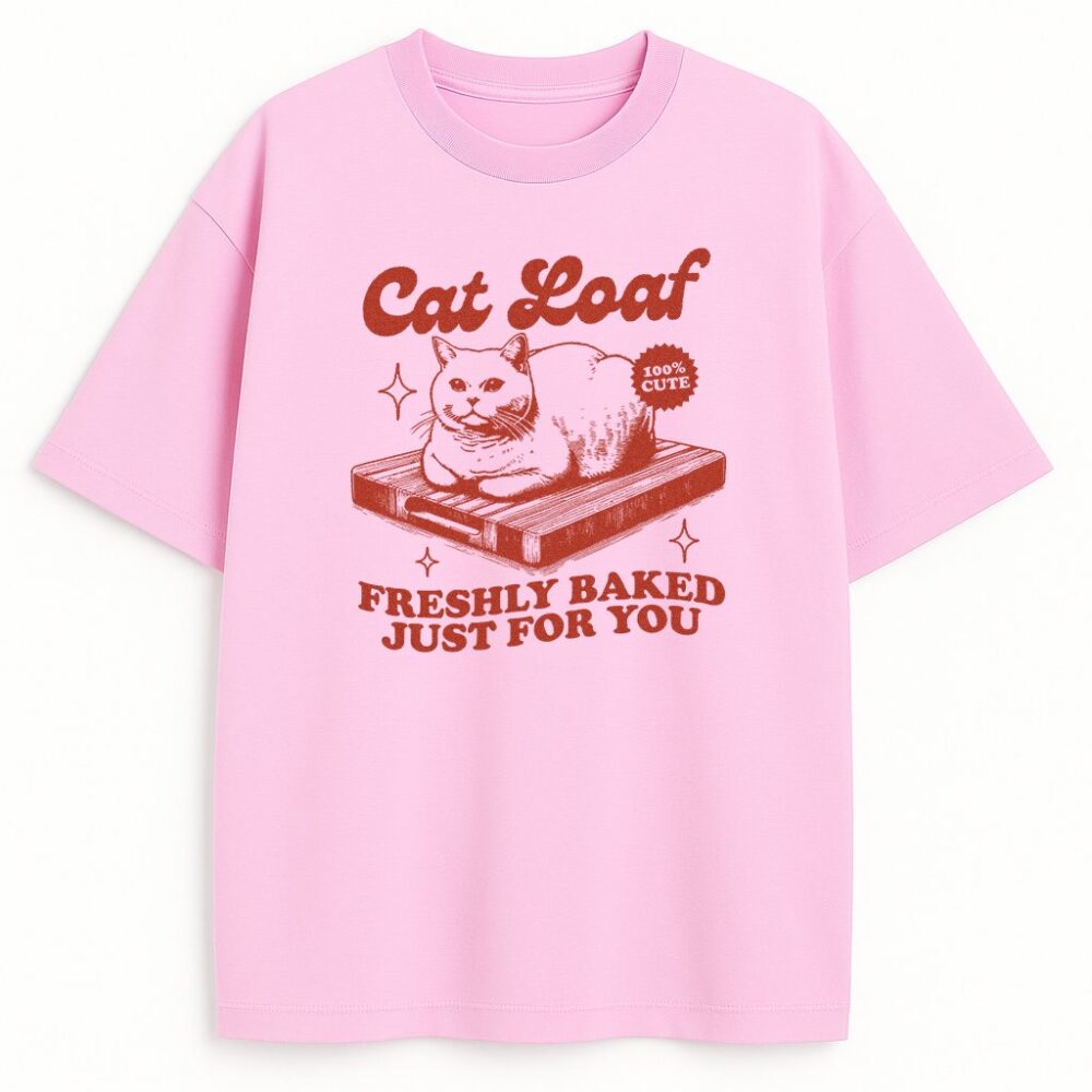 T-shirt Cat Loaf — zdjęcie 3