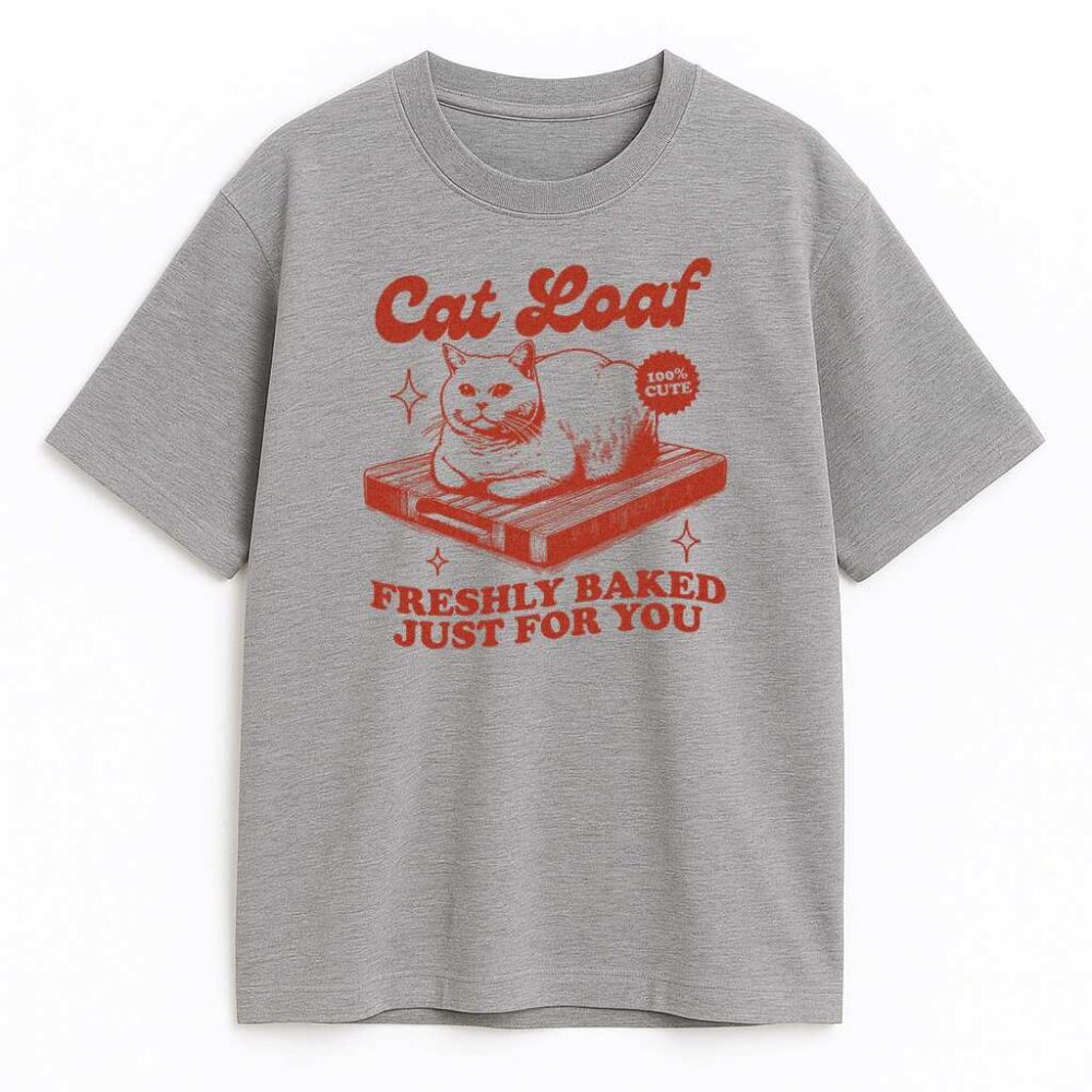 T-shirt Cat Loaf — zdjęcie 4