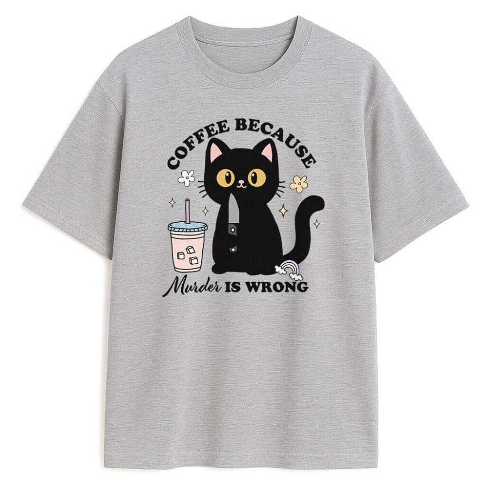 T-shirt Coffee Murder — zdjęcie 3