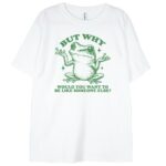 t-shirt Żaba But Why - obrazek 2