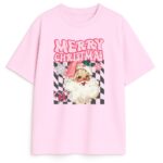 t-shirt Santa Black - obrazek 3