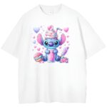 t-shirt Stitch Cute Shake - obrazek 3