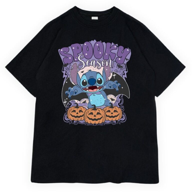 T-shirt Stitch Halloween Bat