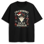 t-shirt Kot Bombki Strzelił