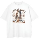 t-shirt Just A Girl Who Loves Horses