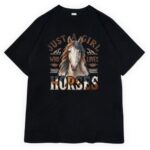 t-shirt Just A Girl Who Loves Horses - obrazek 3