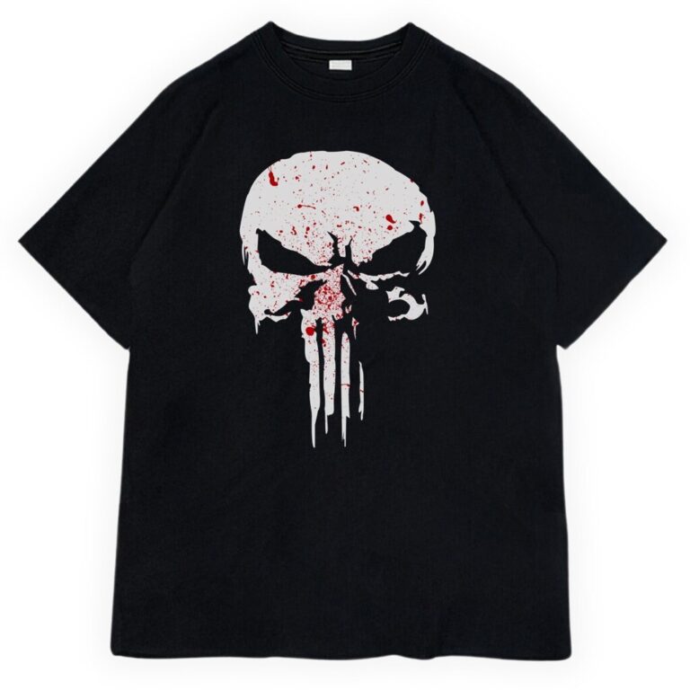 T-shirt Punisher Blood