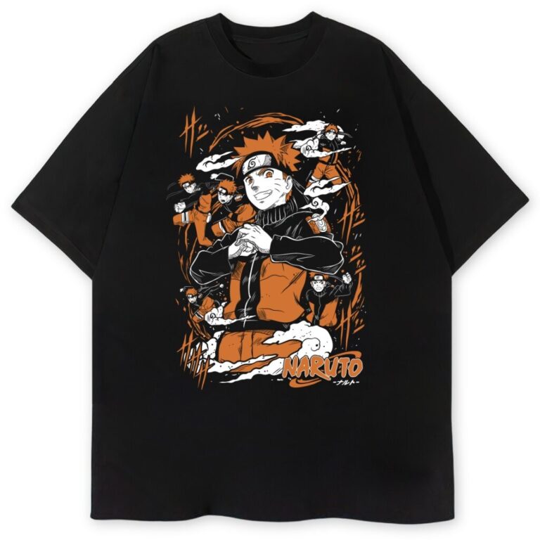 T-shirt Naruto Bootleg Anime