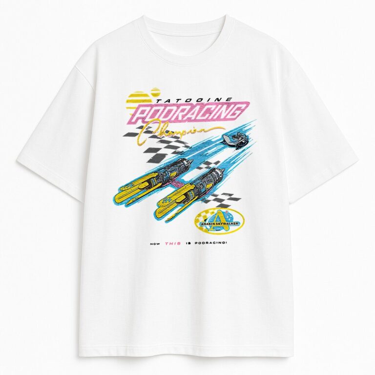 T-shirt Star Wars Tatooine Podracing