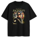 t-shirt Michael Jackson Gold