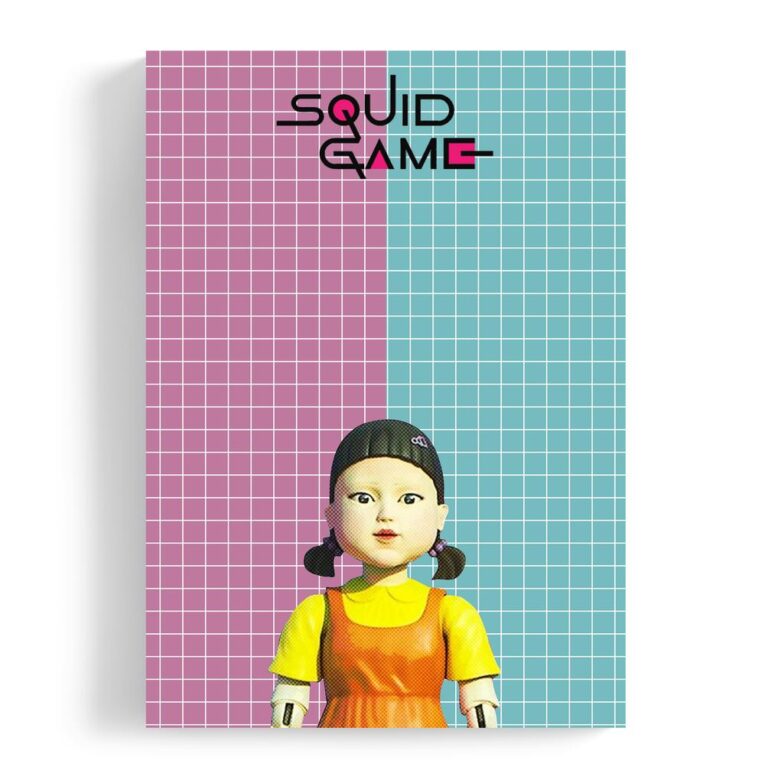 Notes Squid Game Lalka Zielone Czerwone