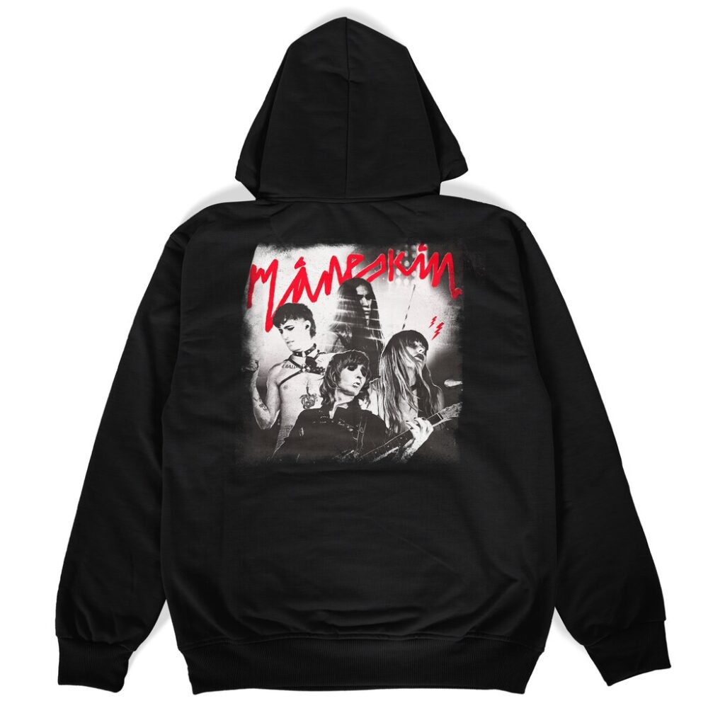 bluza dwustronna z kapturem Maneskin Photo