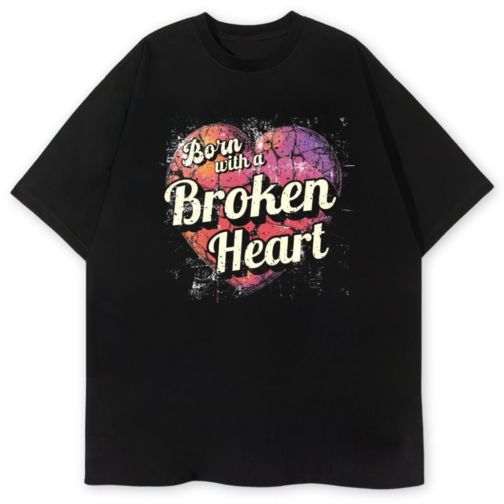 T-shirt Damiano David Born With a Broken Heart — zdjęcie 3