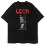 czarna koszulka leon zawodowiec obsada aesthetic