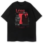 czarna koszulka leon zawodowiec movie