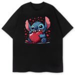 t-shirt Stitch Heart - obrazek 4