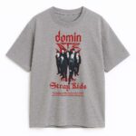 T-shirt Stray Kids Domin szary – fan merch
