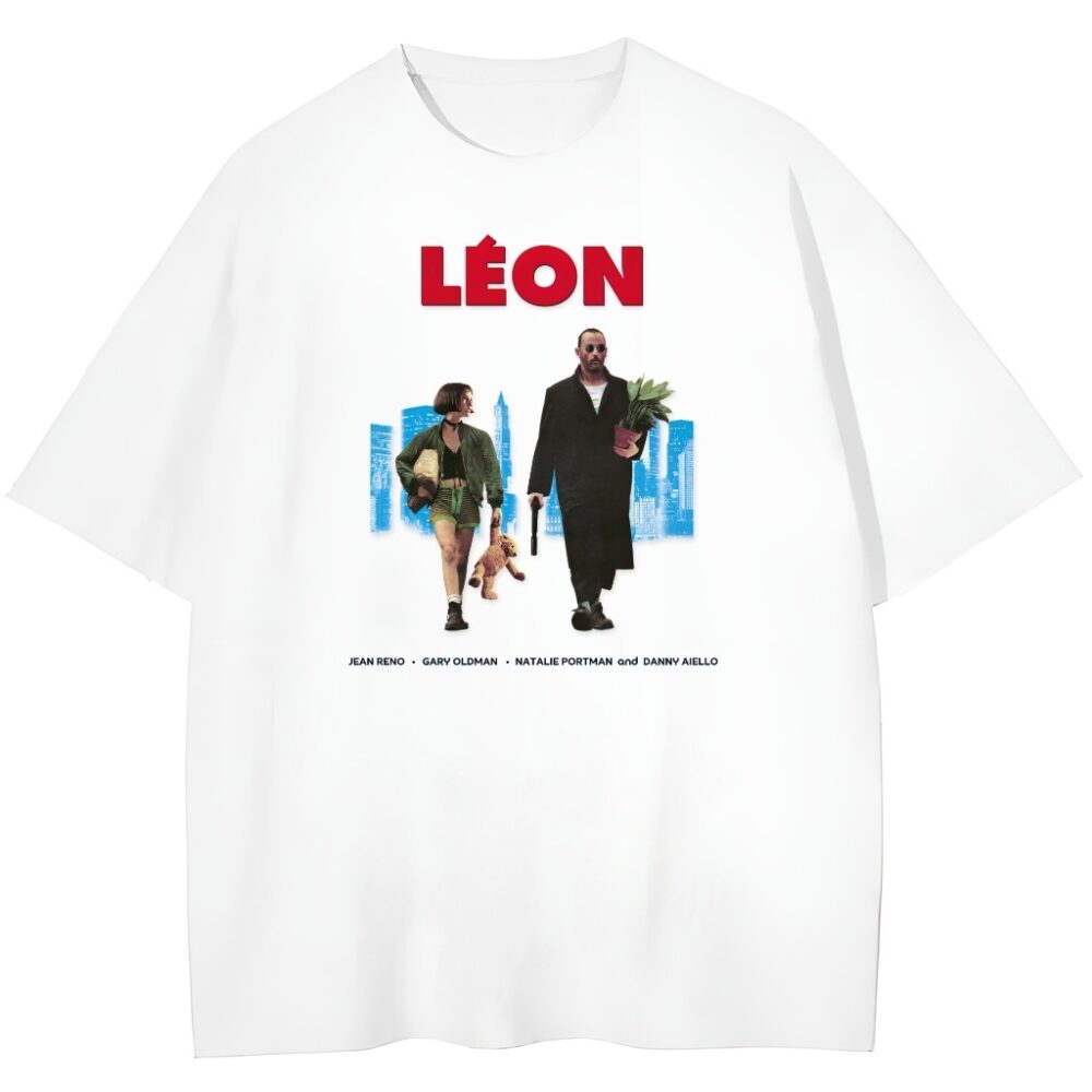 biała koszulka leon zawodowiec i matylda