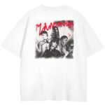 t-shirt dwustronny Maneskin Photo