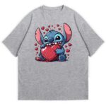 t-shirt Stitch Heart - obrazek 3