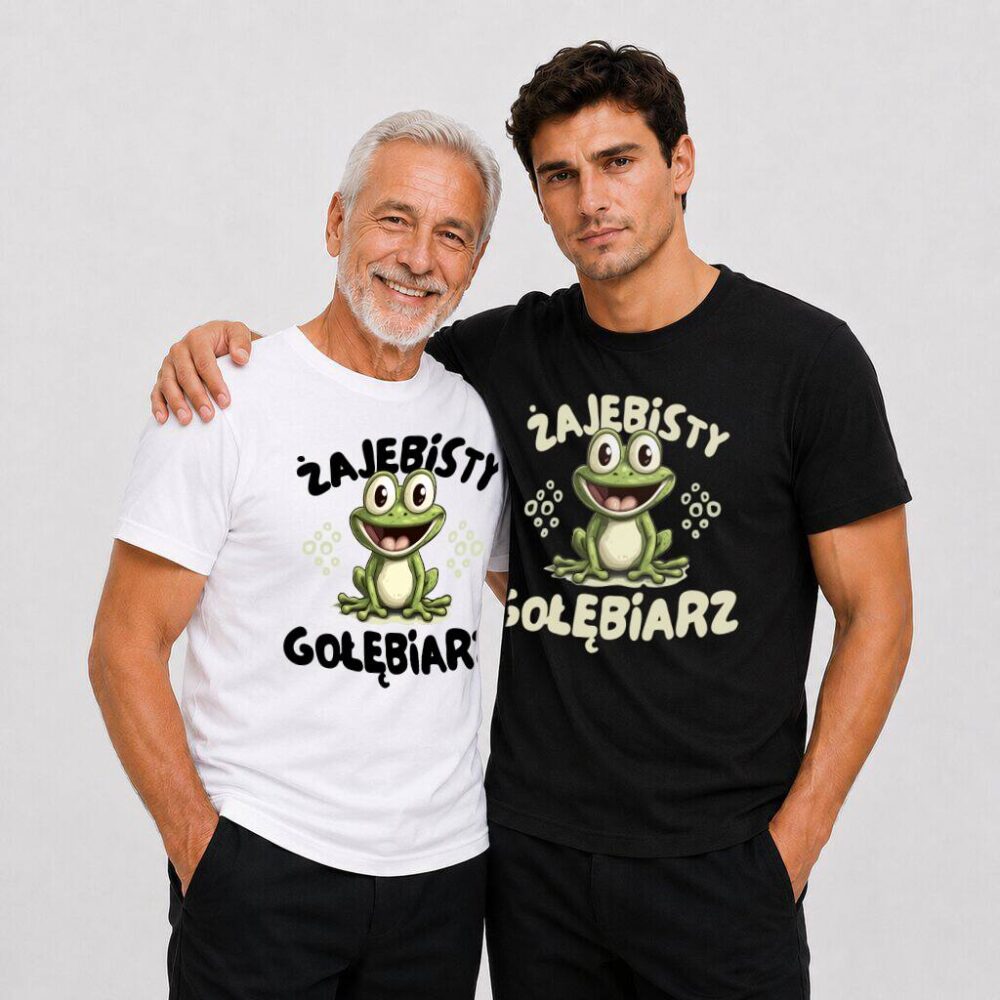 T-shirt Żajebisty Gołębiarz — zdjęcie 3