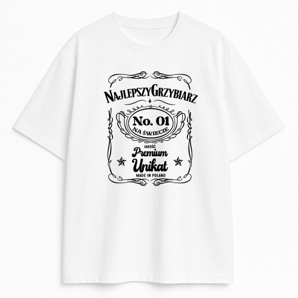 T-shirt Najlepszy Grzybiarz Premium — zdjęcie 3
