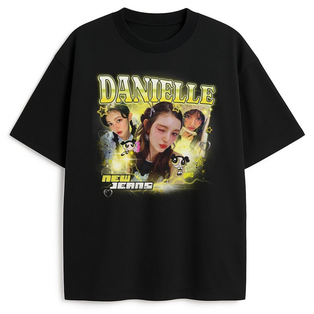 t-shirt NewJeans Danielle Bootleg