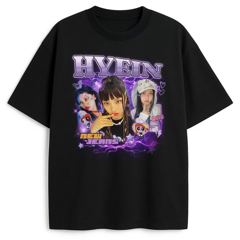 T-shirt NewJeans Hyein Bootleg