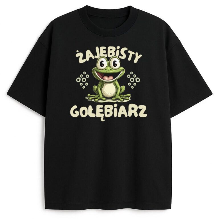 T-shirt Żajebisty Gołębiarz