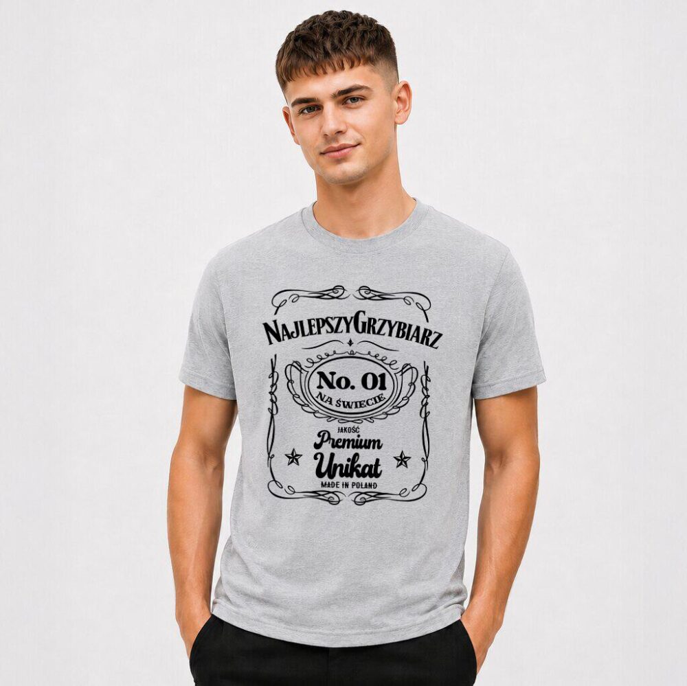 T-shirt Najlepszy Grzybiarz Premium — zdjęcie 5