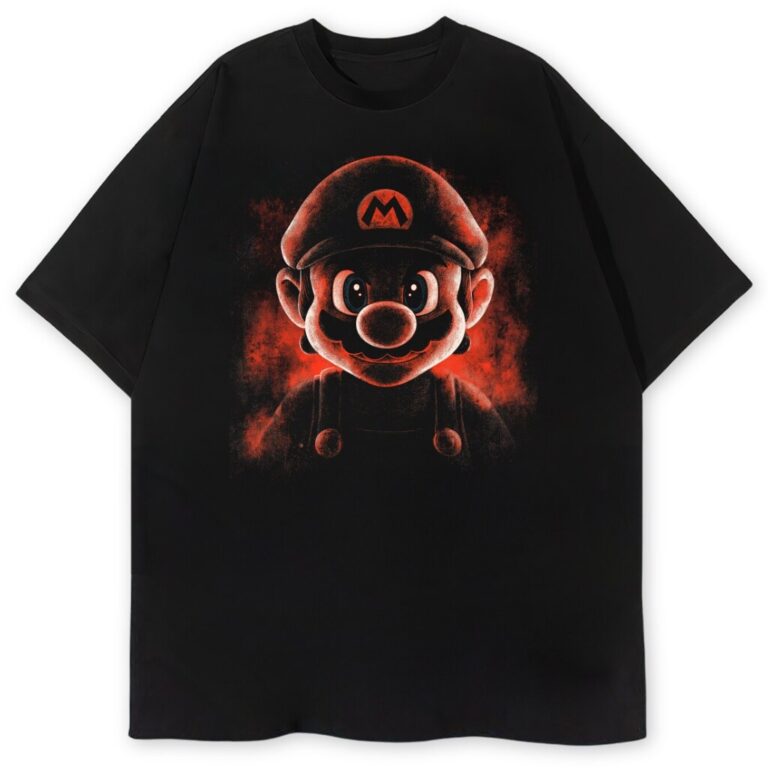 T-shirt Super Mario Bros Red