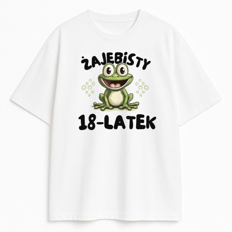 T-shirt Żajebisty 18-latek