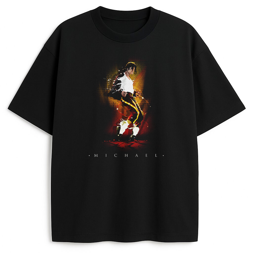 koszulka-czarna-przod-michael-jackson-dance t-shirt Michael Jackson Dance - obrazek 1