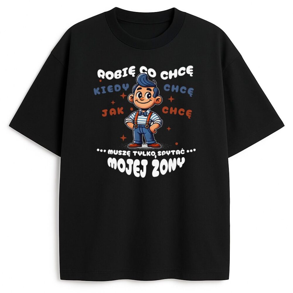 T-shirt Robię Co Chcę — zdjęcie 3