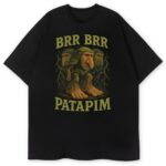 T-shirt Brr Brr Patapim z trollowatym stworem i napisem