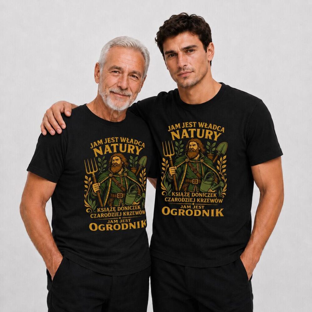 T-shirt Jam Jest Ogrodnik — zdjęcie 3
