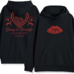 Bluza Lana Del Rey Young and Beautiful z nadrukiem z przodu i z tyłu