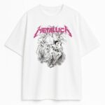T-shirt Metallica Deathroot z ilustracją czaszki i serca