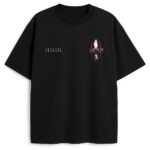 Czarna koszulka Imagine Dragons Circles z napisem LOOM World Tour i minimalistycznym logo